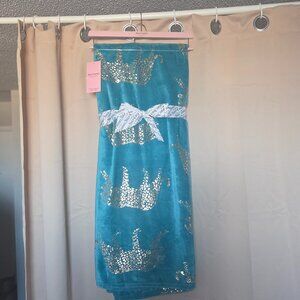 Brand New Juicy Couture Plush Throw